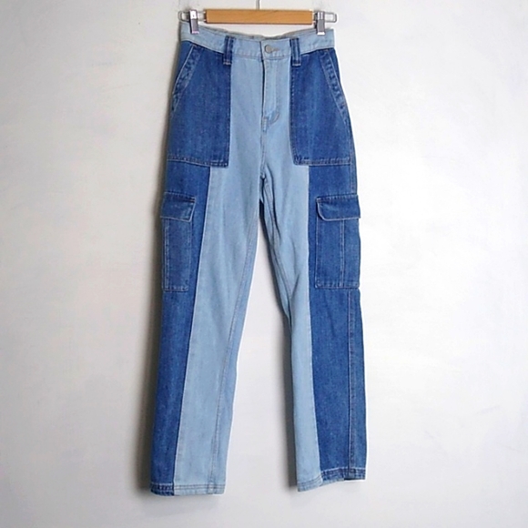 PacSun Denim - Pacsun Women’s Cargo Jeans Straight Leg  size 25